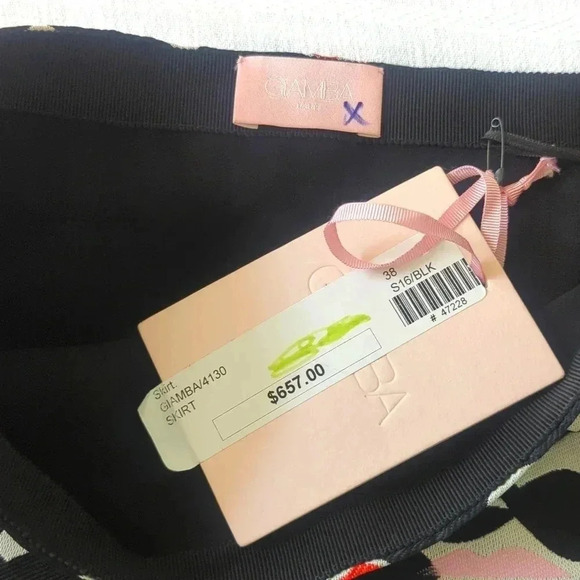 Giamba Paris Lip Mini Skirt - Picture 5 of 6